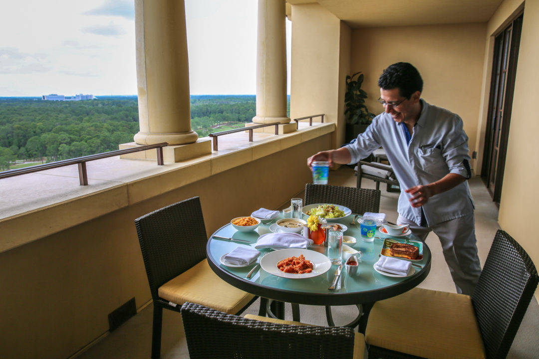 Four Seasons Orlando balconies