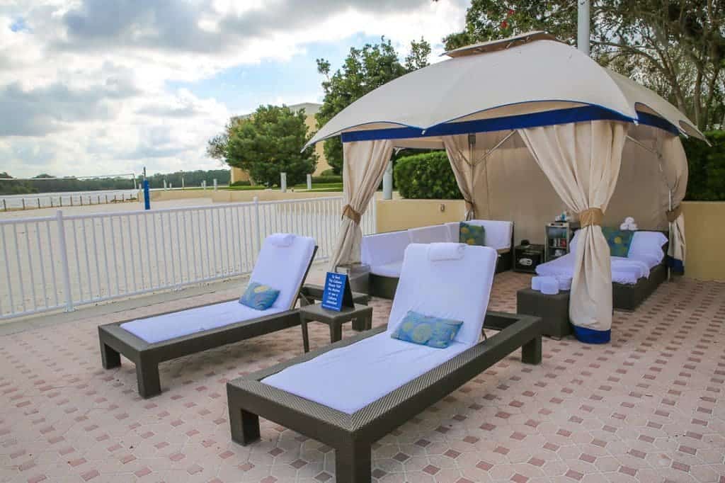 Contemporary Resort Pool Cabana