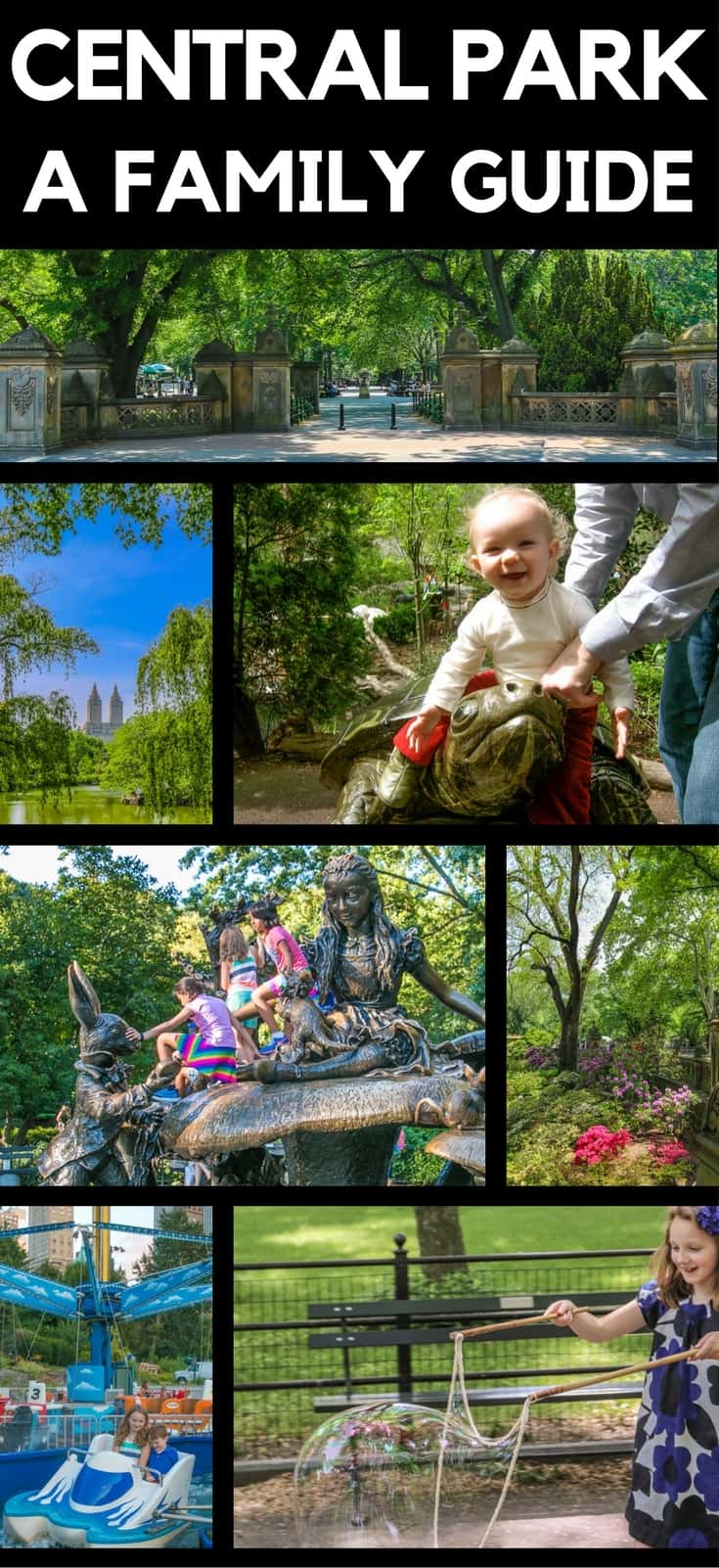 A guide to the best in Central Park with kids on a family vacation to New York City