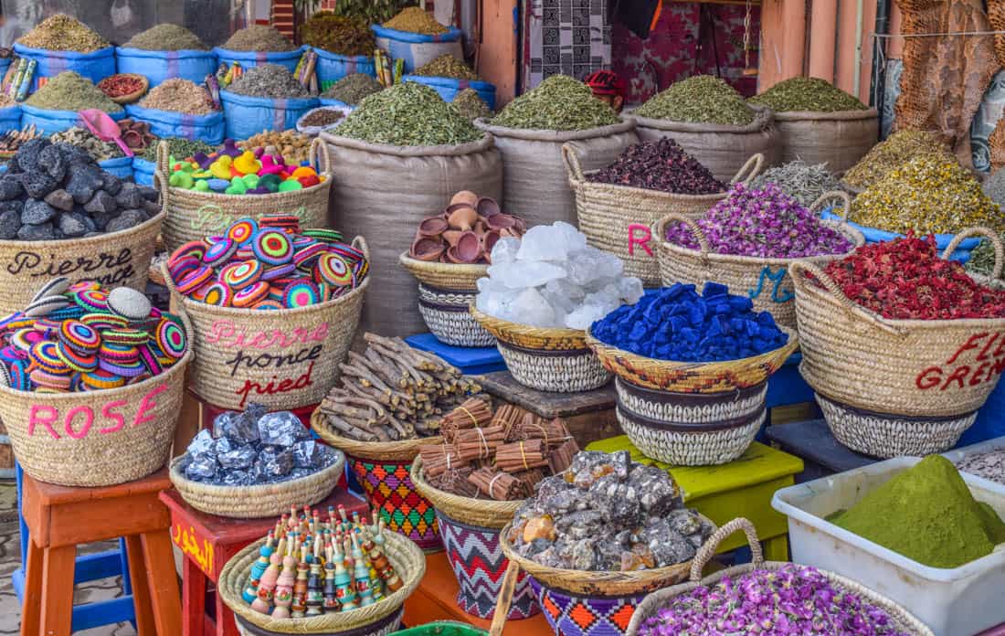 Shopping the souks every day during our ultimate girls' getaway to the Mandarin Oriental Marrakech