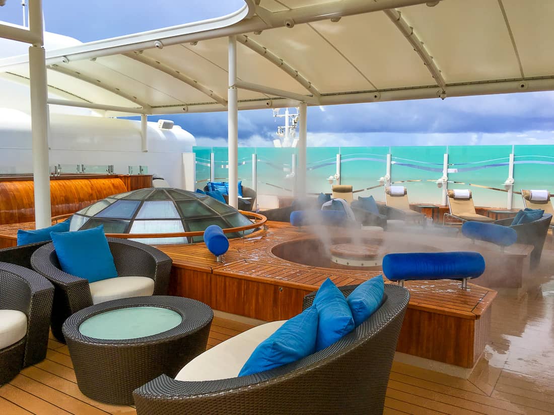 Disney Cruise Concierge Guests have access to a private sundeck.