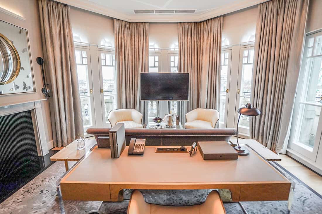 Mandarin Oriental London Turret Suite