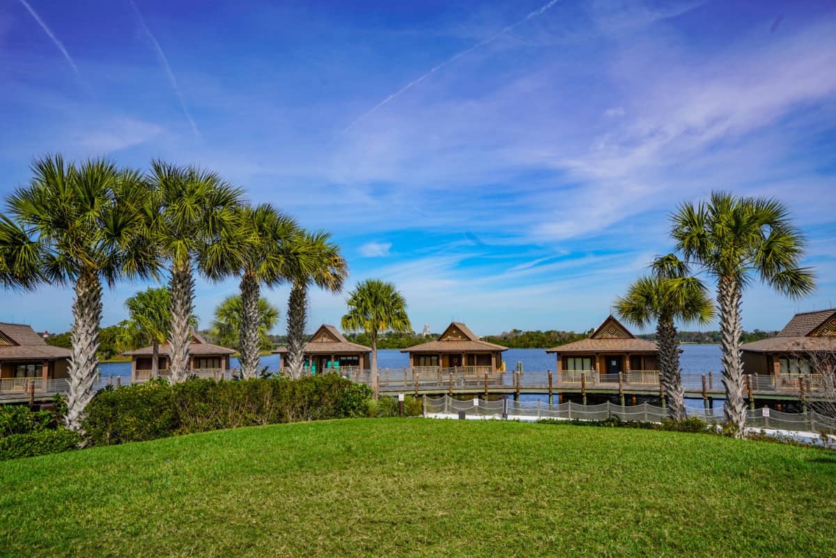 Disney Polynesian Resort bungalows