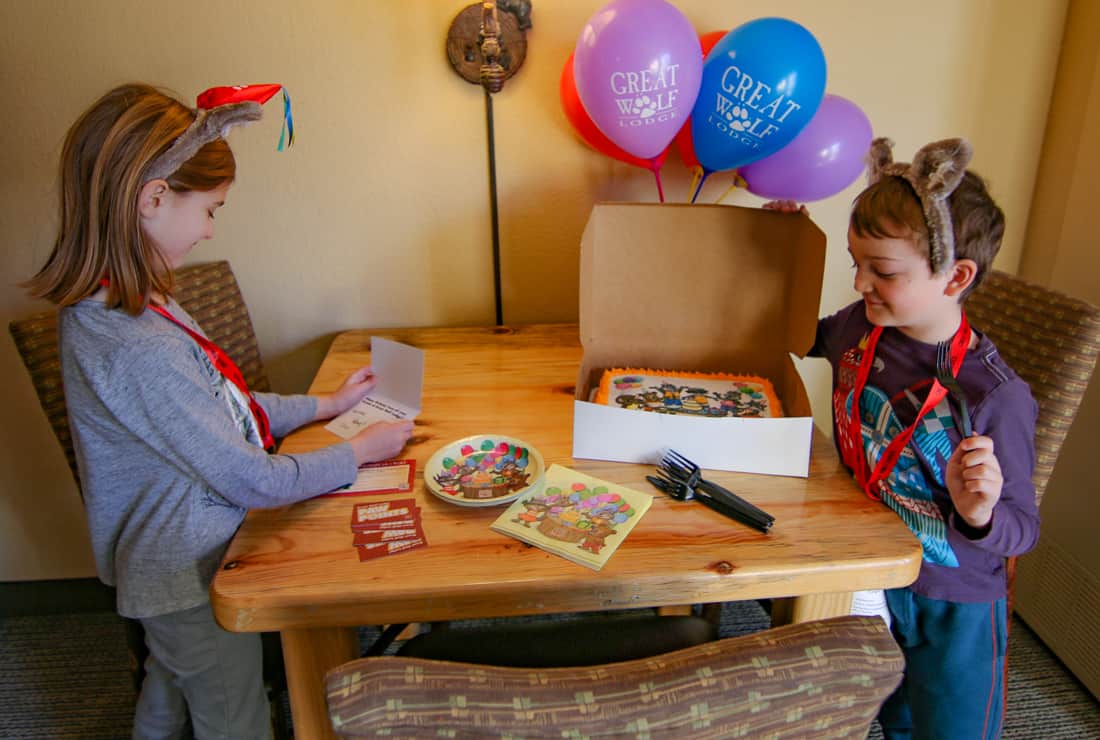 Great Wolf Lodge Birthday party Package