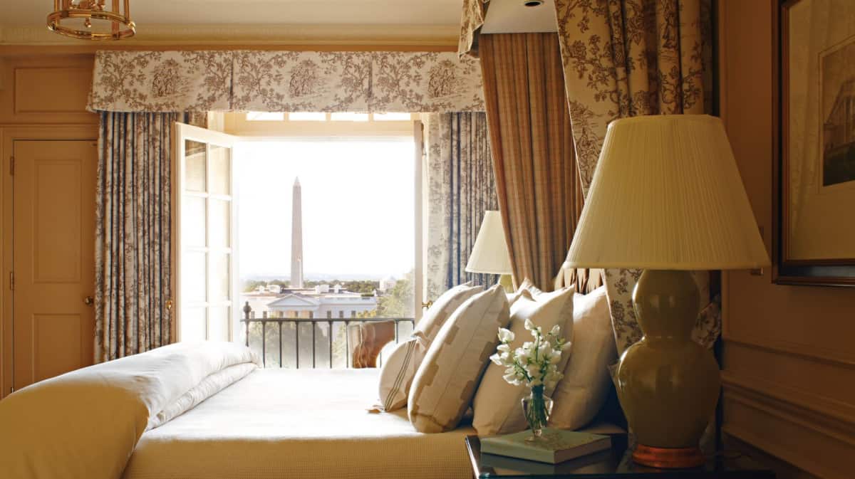 Hay Adams Hotel is one of the best DC luxury hotels for families
