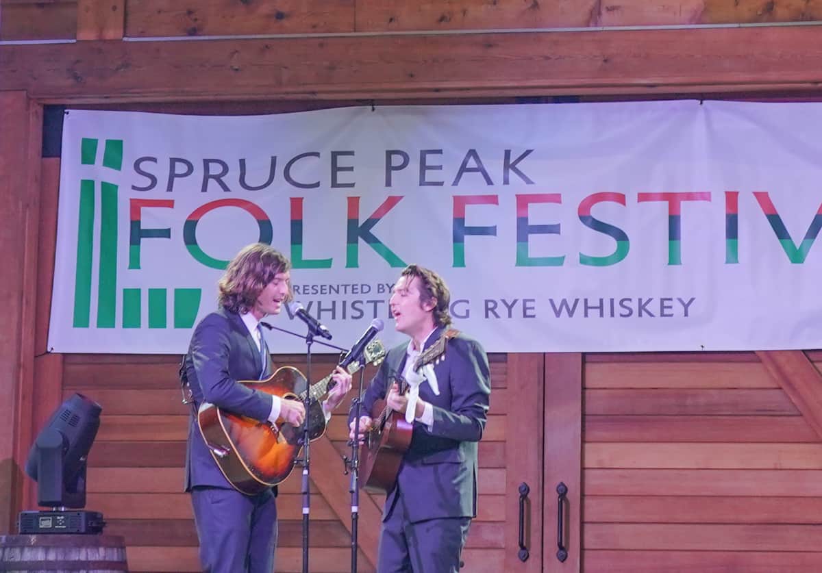 Lodge at Spruce Peak Folk Festtival