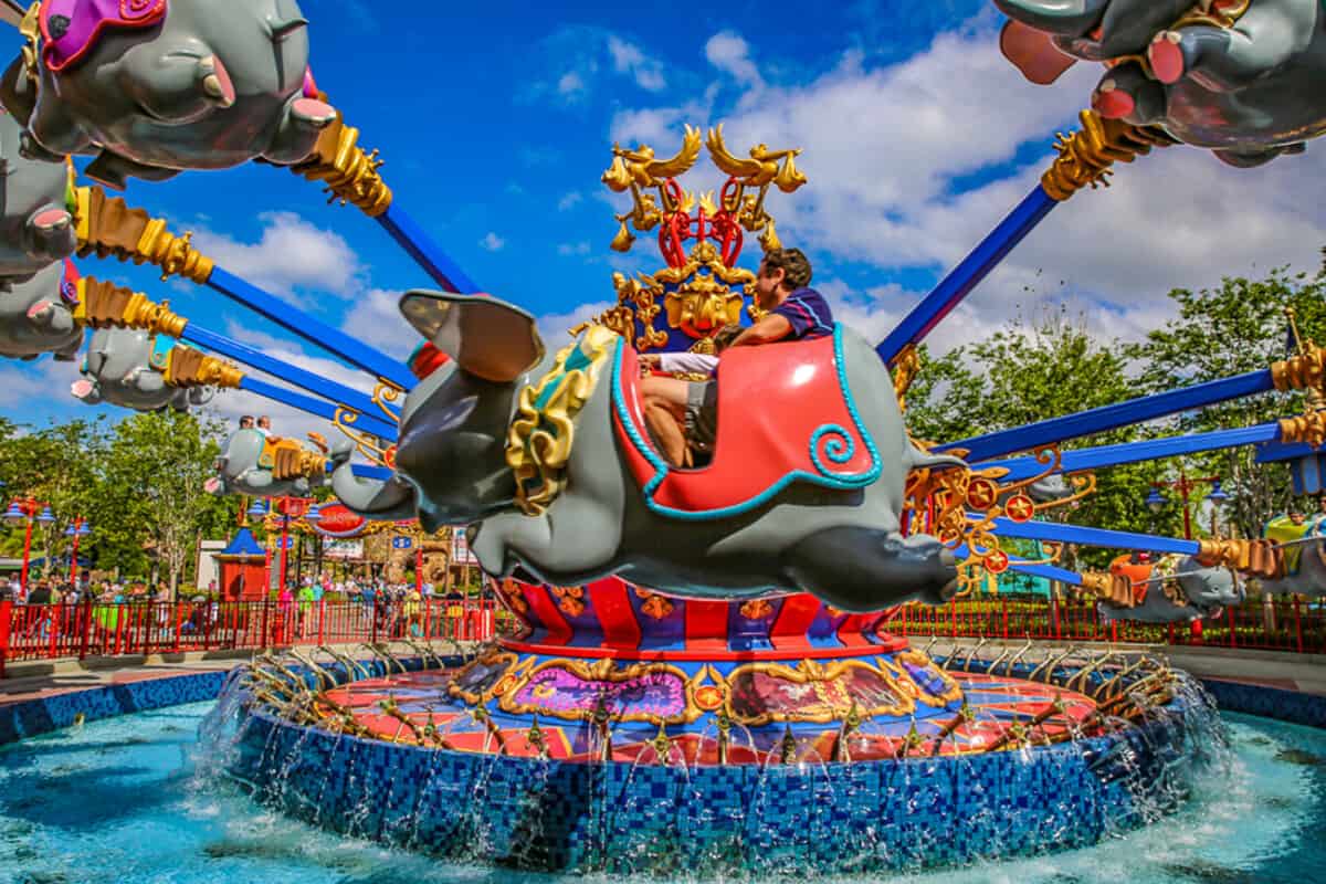 Magic Kingdom Disney World Attractions AANR