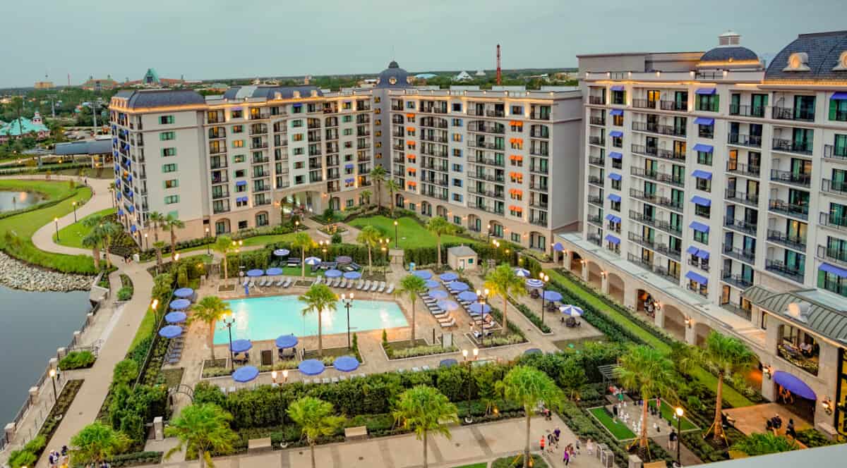 Beau Soliel is the adult pool at the Disney Riviera Resort