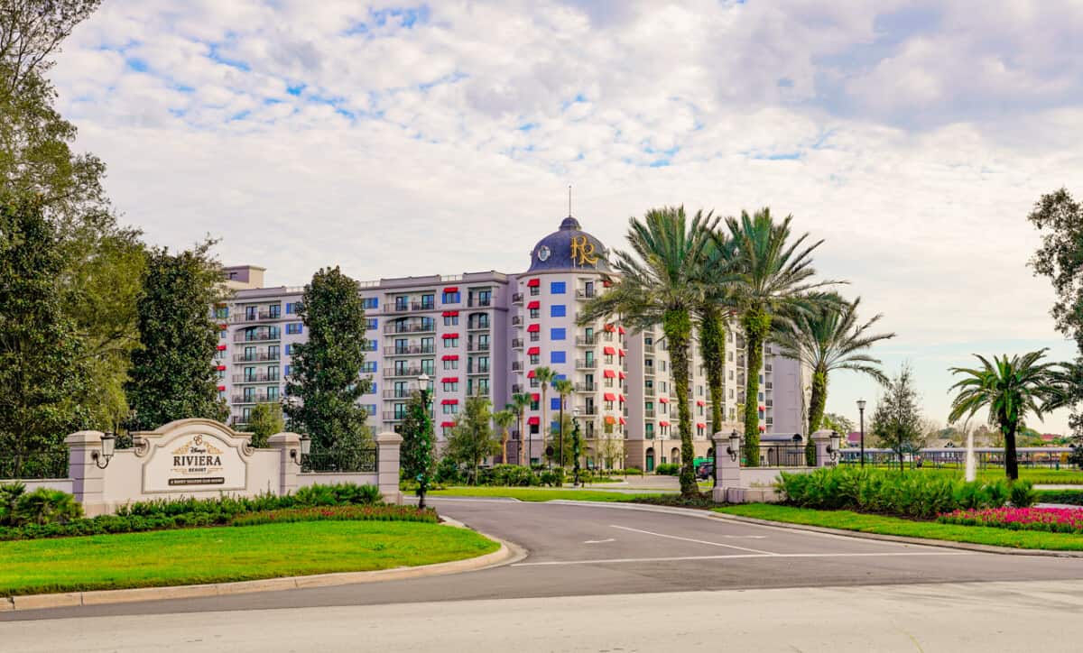 Disney Riviera Resort Entrance