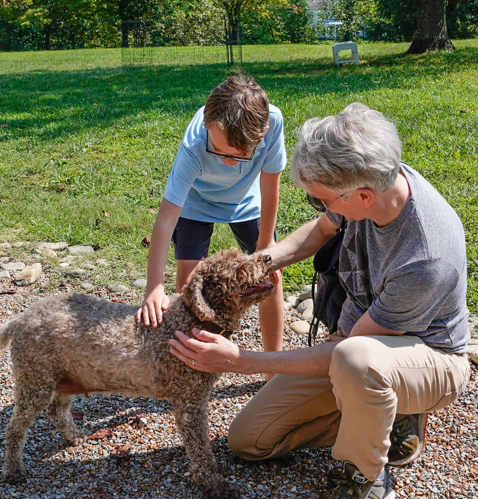 Balckberry farm truffle dogs