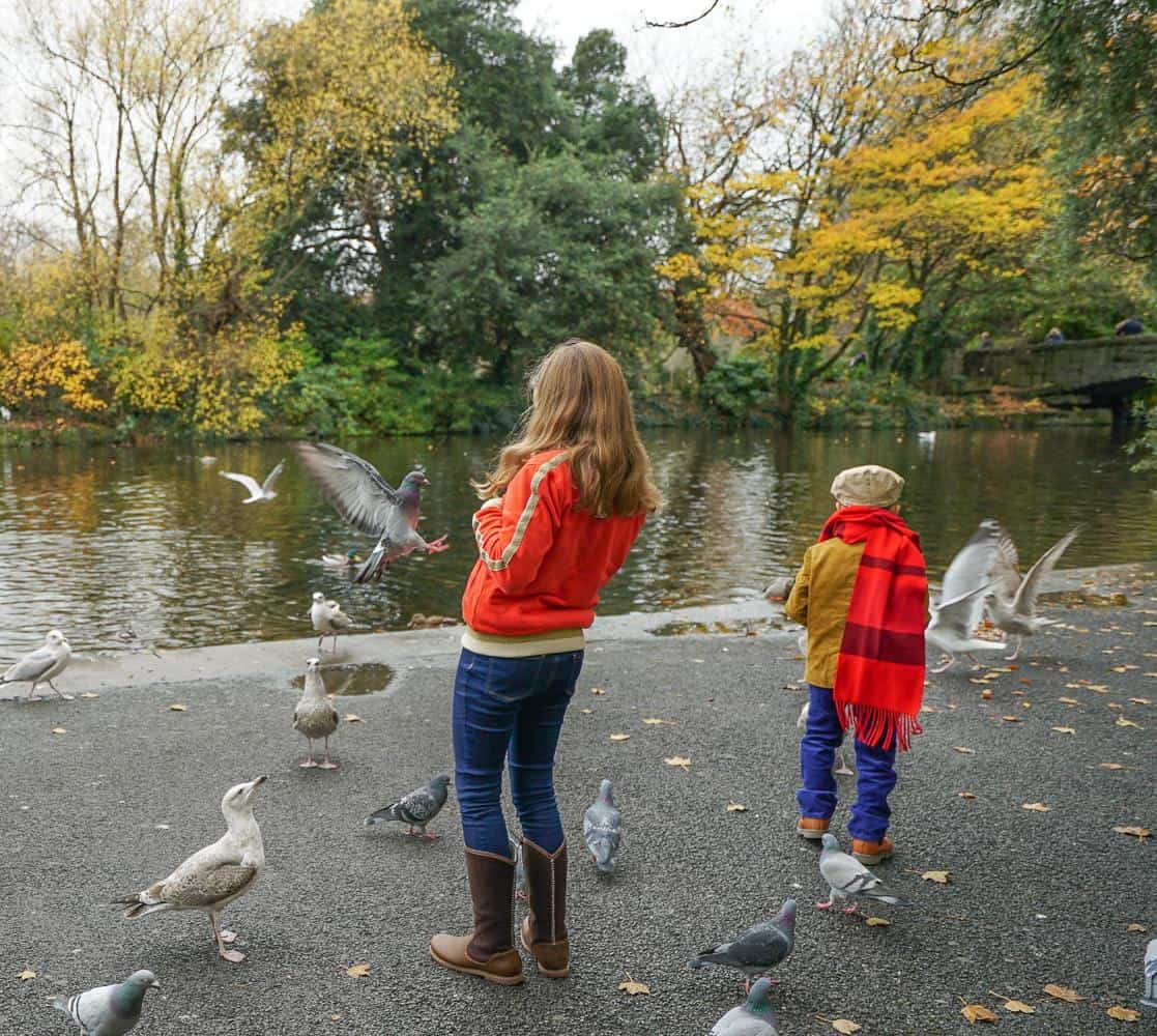 dublin with kids st. stephens green