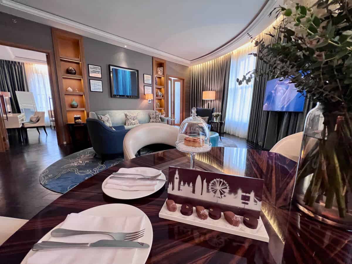 best family hotels london corinthia suite