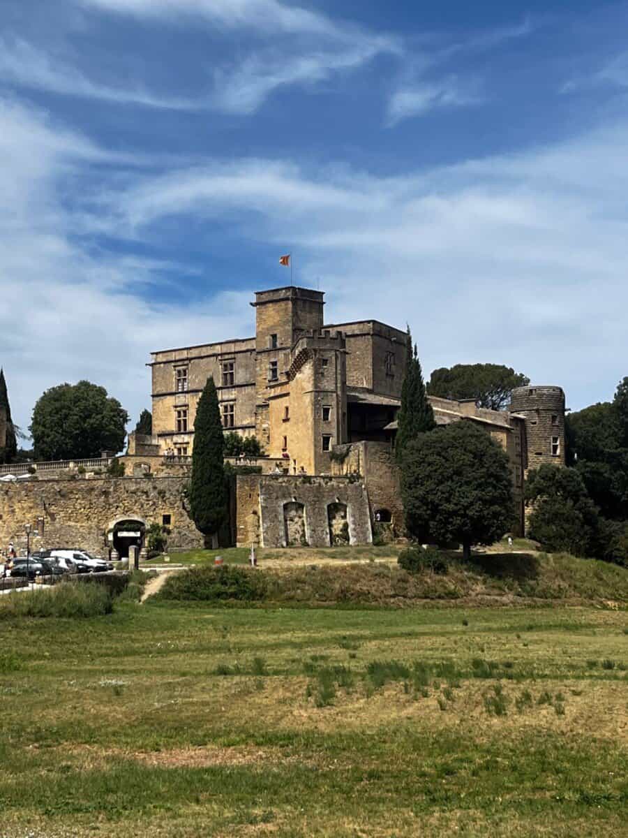 exterior of historic castle