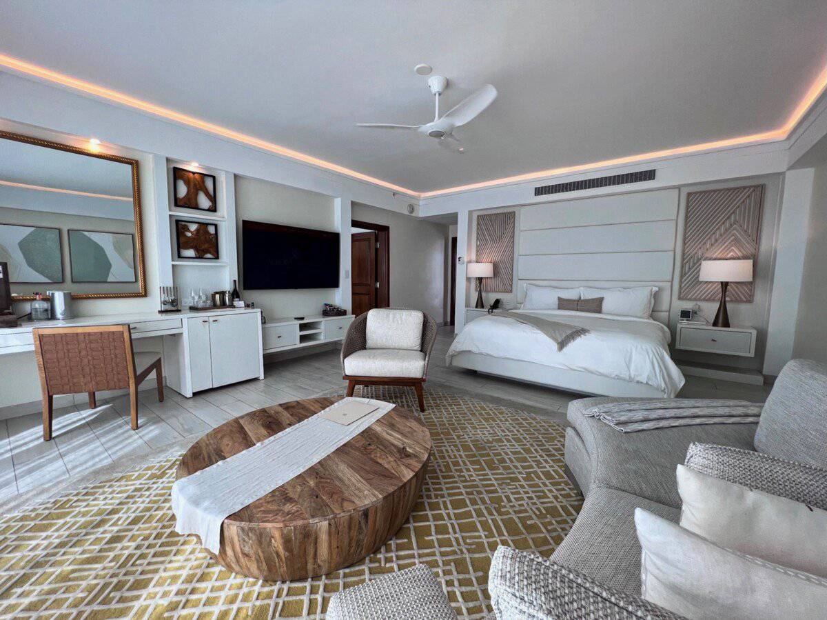 luxury interior of room at Aurora Anguilla Resort & Golf Club 