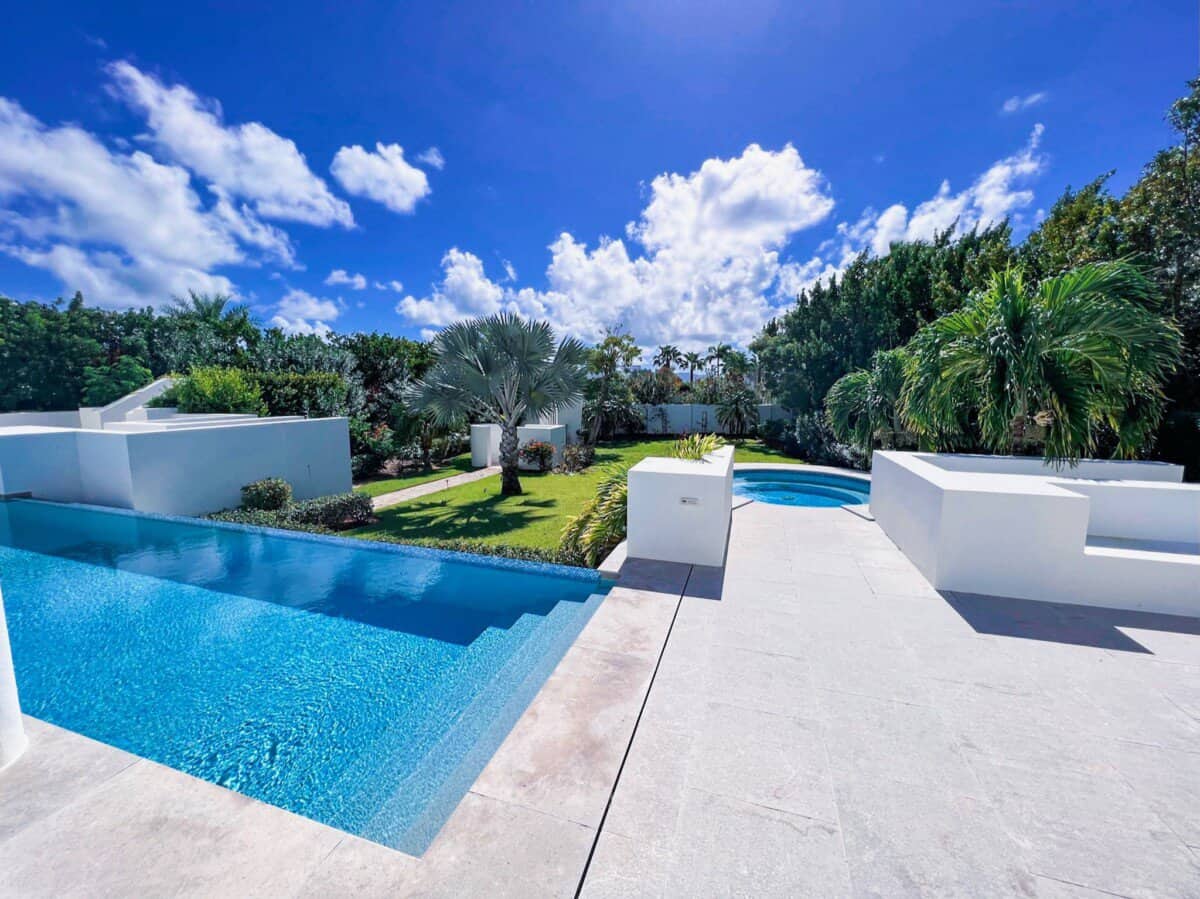 outdoor pool area at Aurora Anguilla Resort & Golf Club 