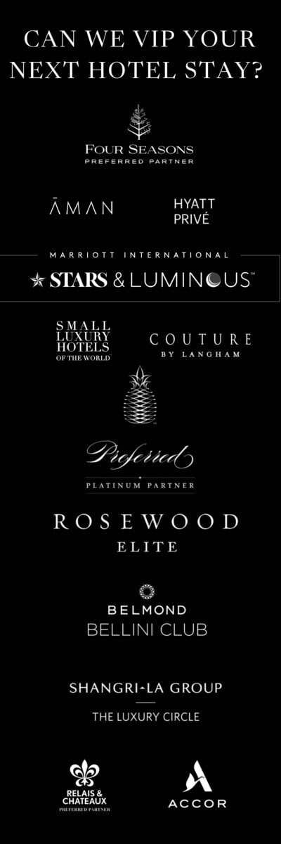Four Seasons Preferred Partner and Rosewood Elite Travel Agency for Hotel and Resorts