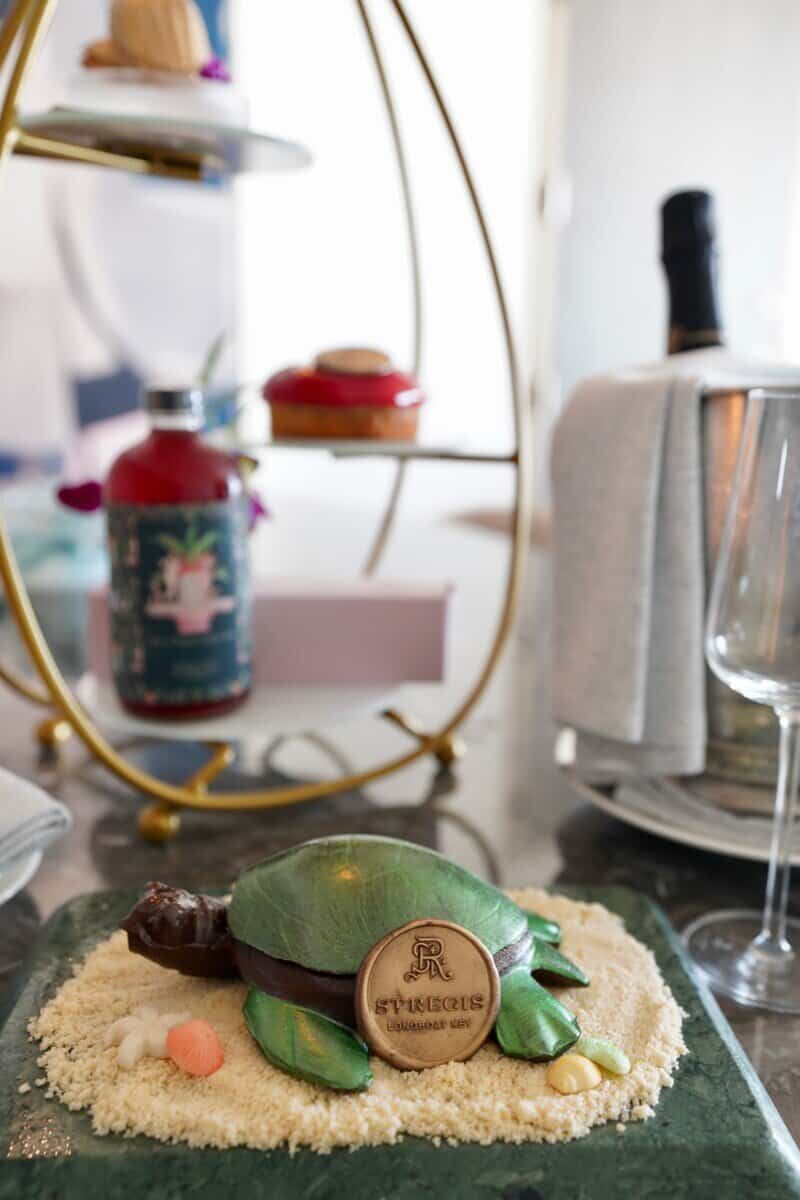 St. Regis Longboat Key features their mascot in chocolate